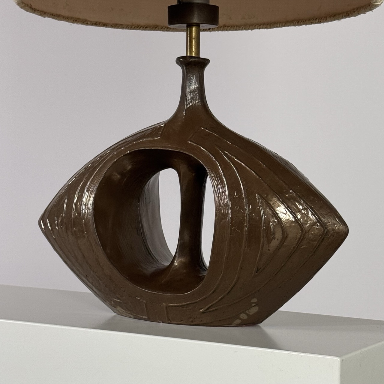 Vintage Table Lamp Biomorphic