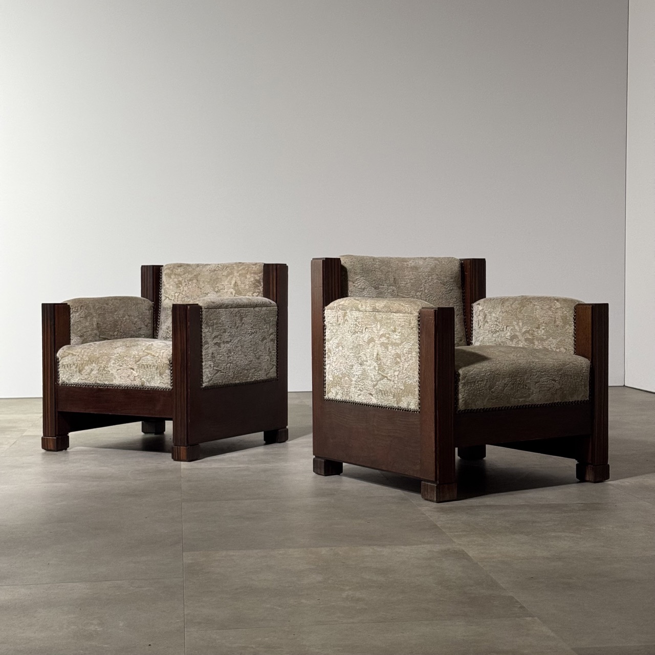 Art Deco Club Chairs Art Deco Club Chairs