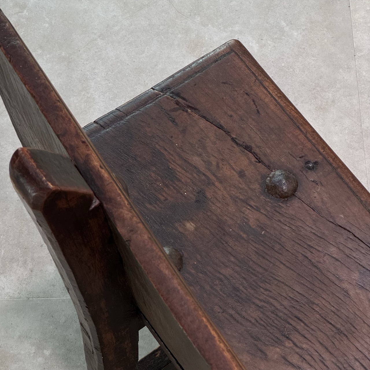 Antique Hall Bench 