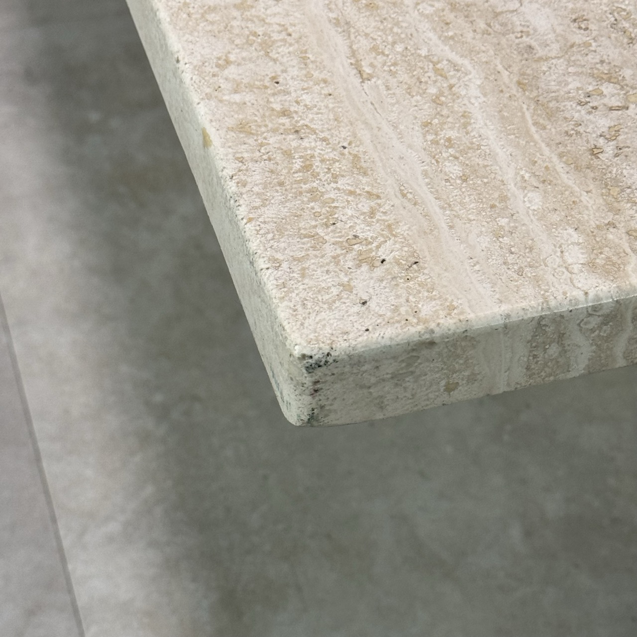 Vintage Coffee Table Travertine