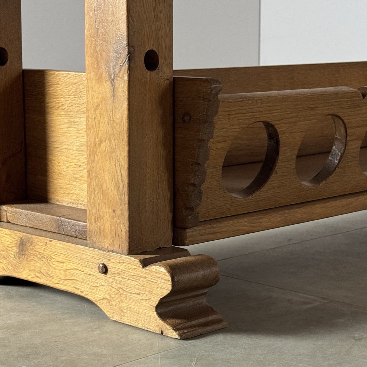 Vintage Bookcase Brutalist 