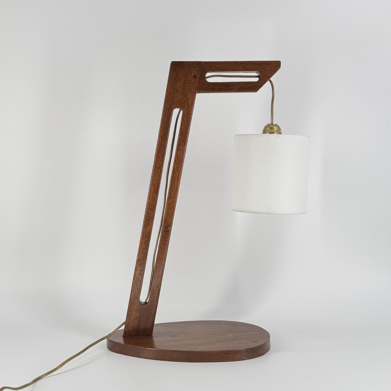 Vintage Table Lamp Teak