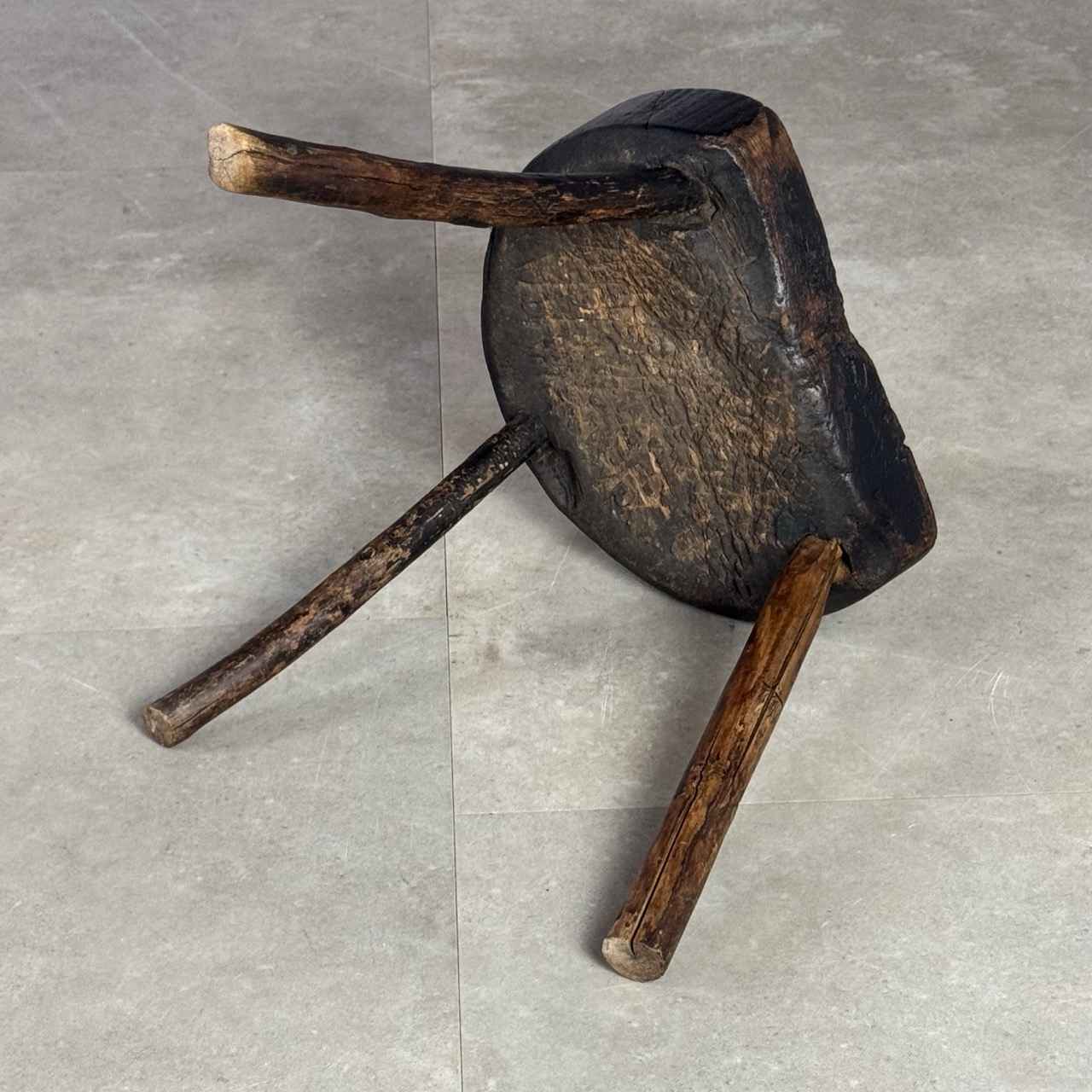 Antique Tripod Stool