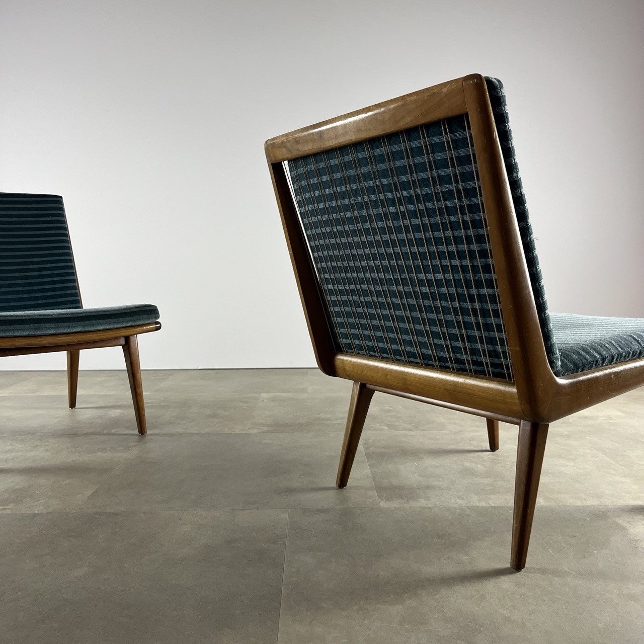 "Boomerang" Easy Chairs