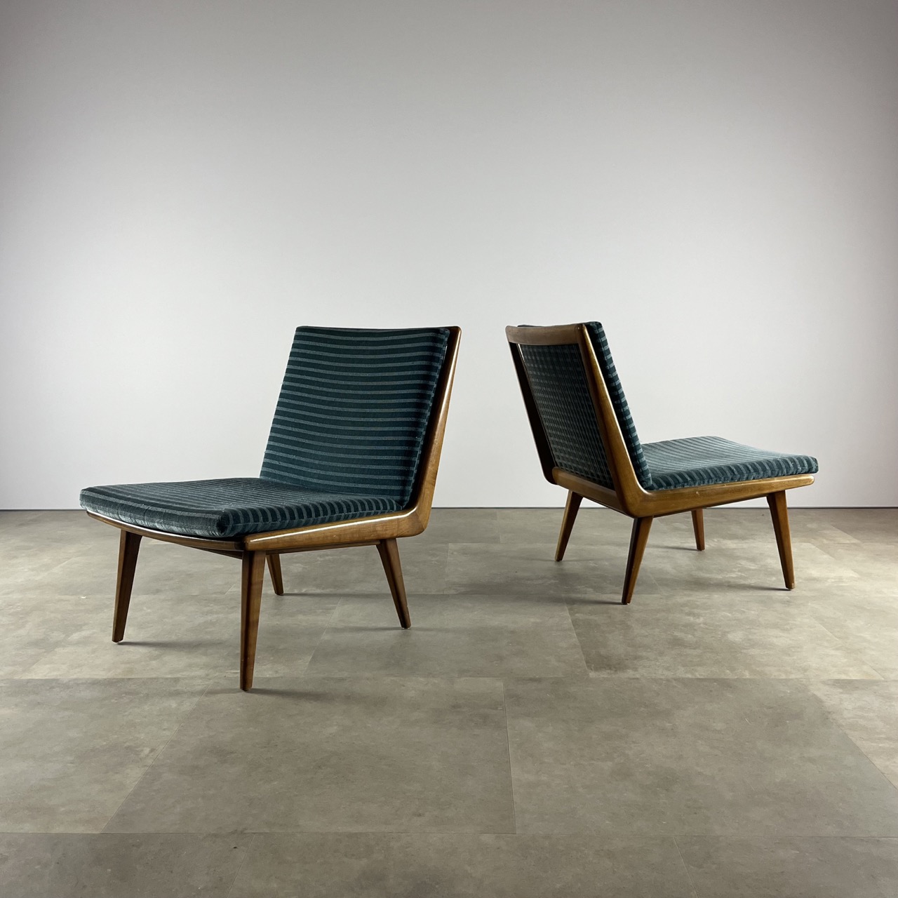 "Boomerang" Easy Chairs