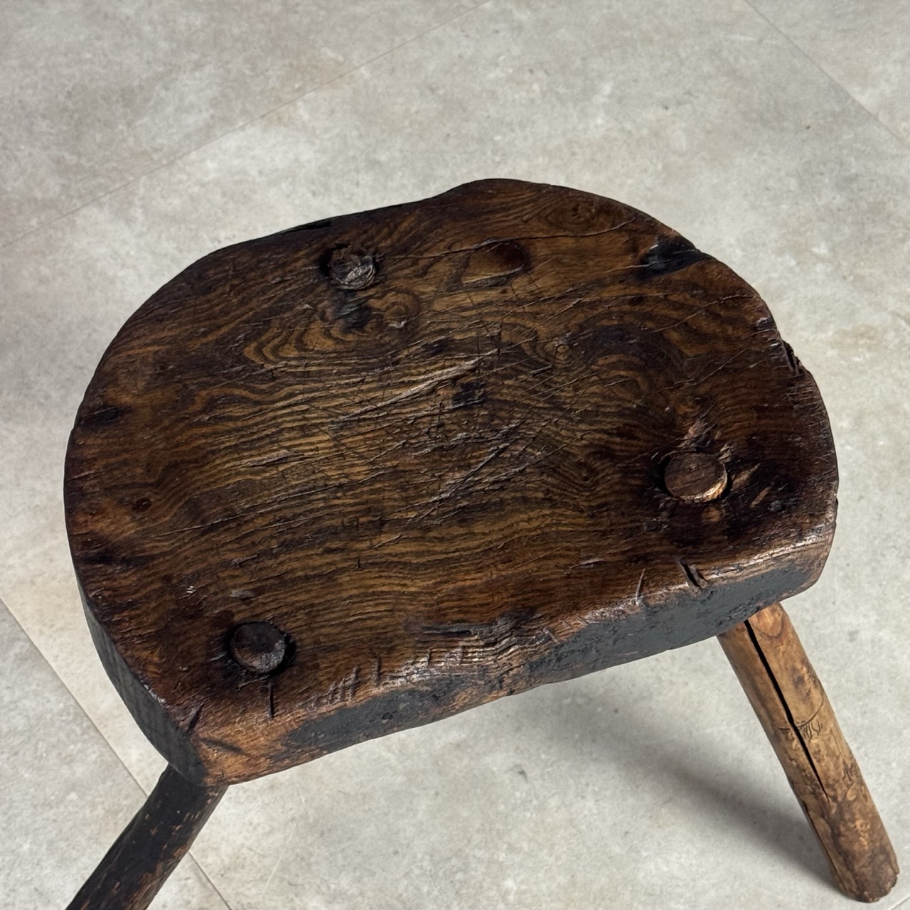 Antique Tripod Stool