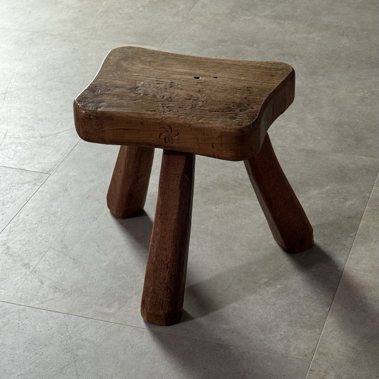 Vintage Stool Rustic 