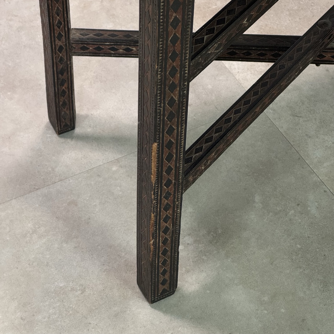 Vintage Side Table Travel 