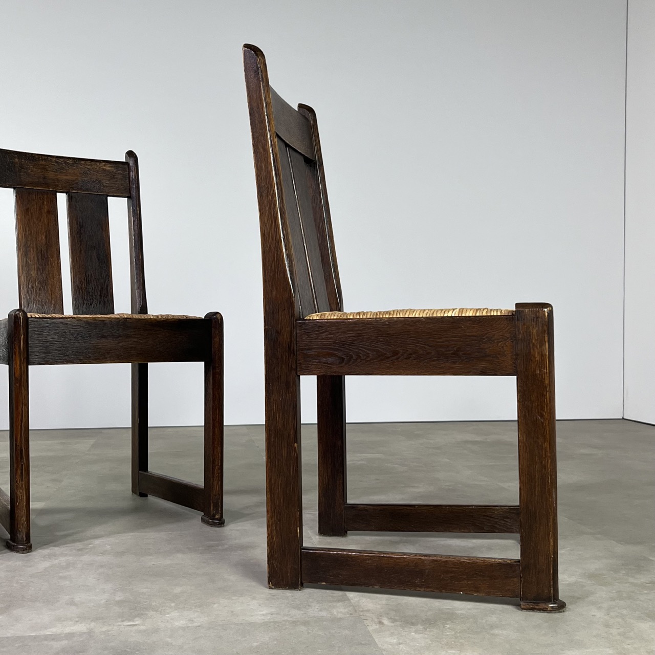 Antique Amsterdamse School Dining Chairs 