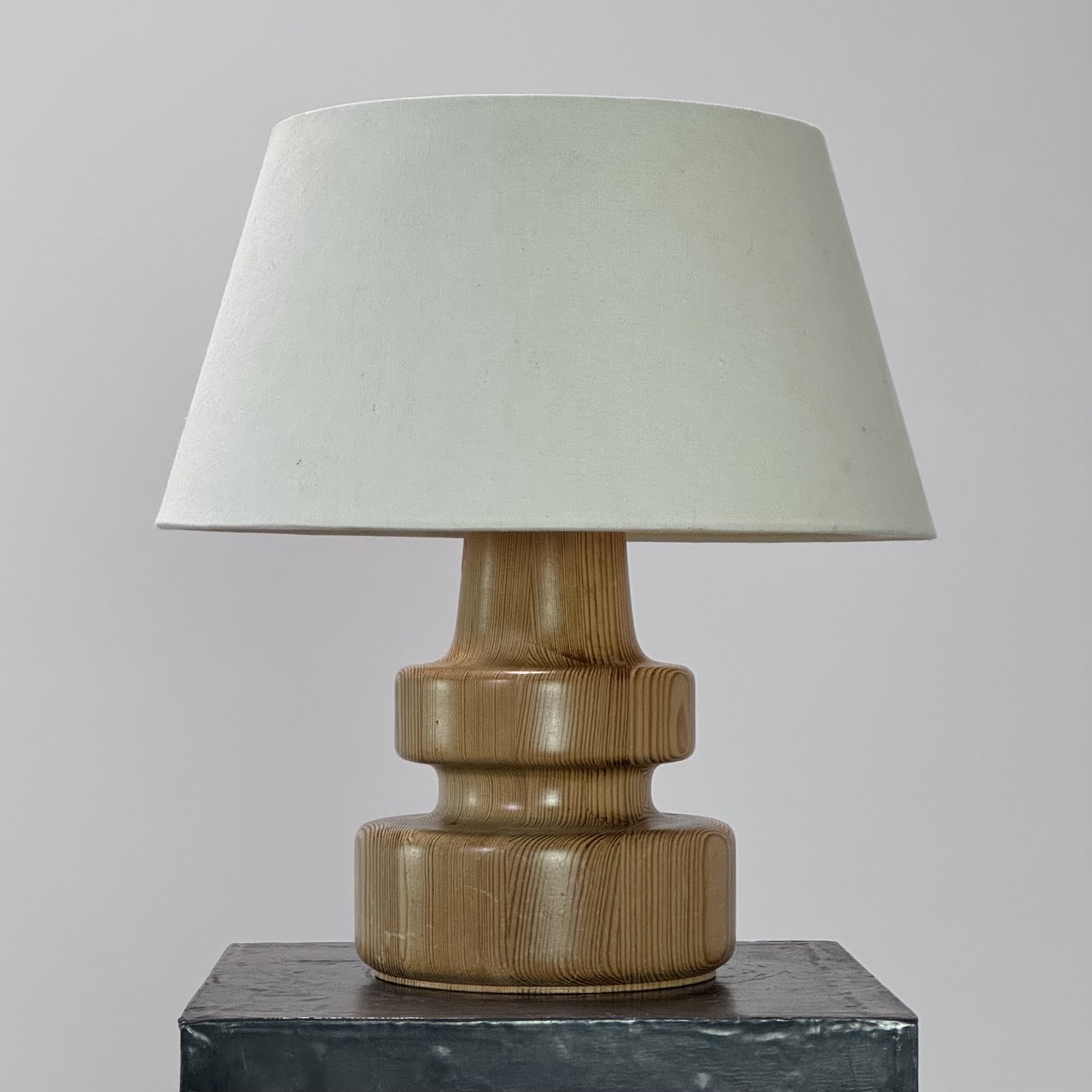 Vintage Table Lamp Pine
