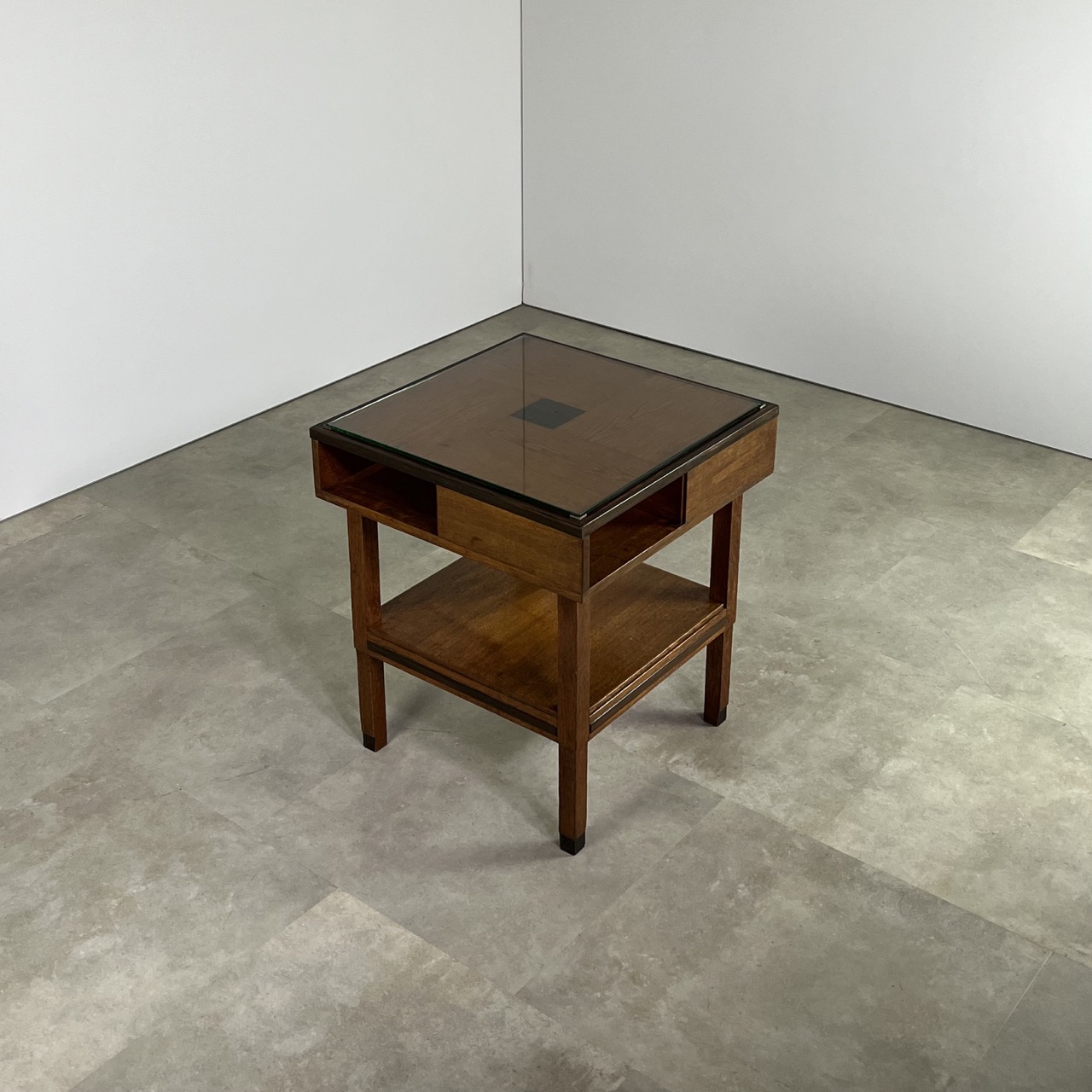 Antique Art Deco Book Table