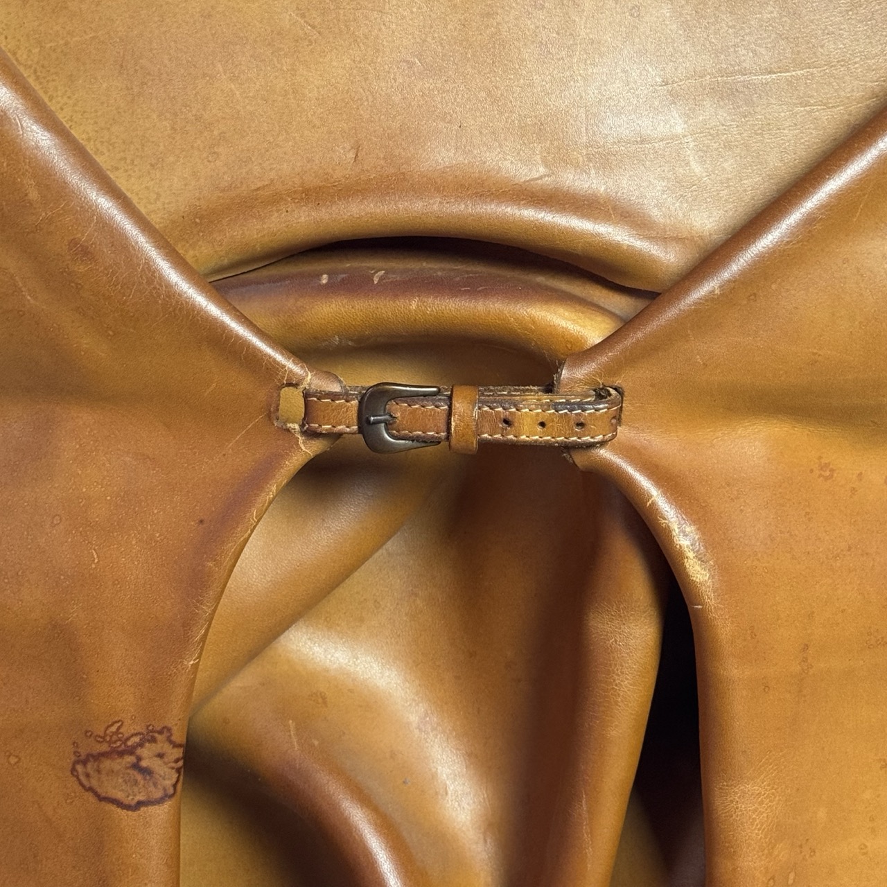 Vintage Arm Chairs Wrapped Leather