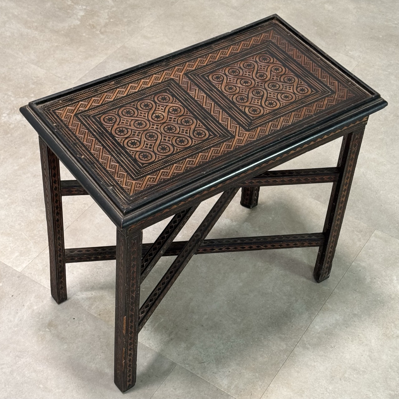 Vintage Side Table Travel 