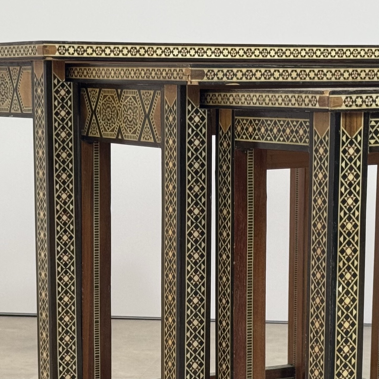 Vintage Nesting Tables Damascus