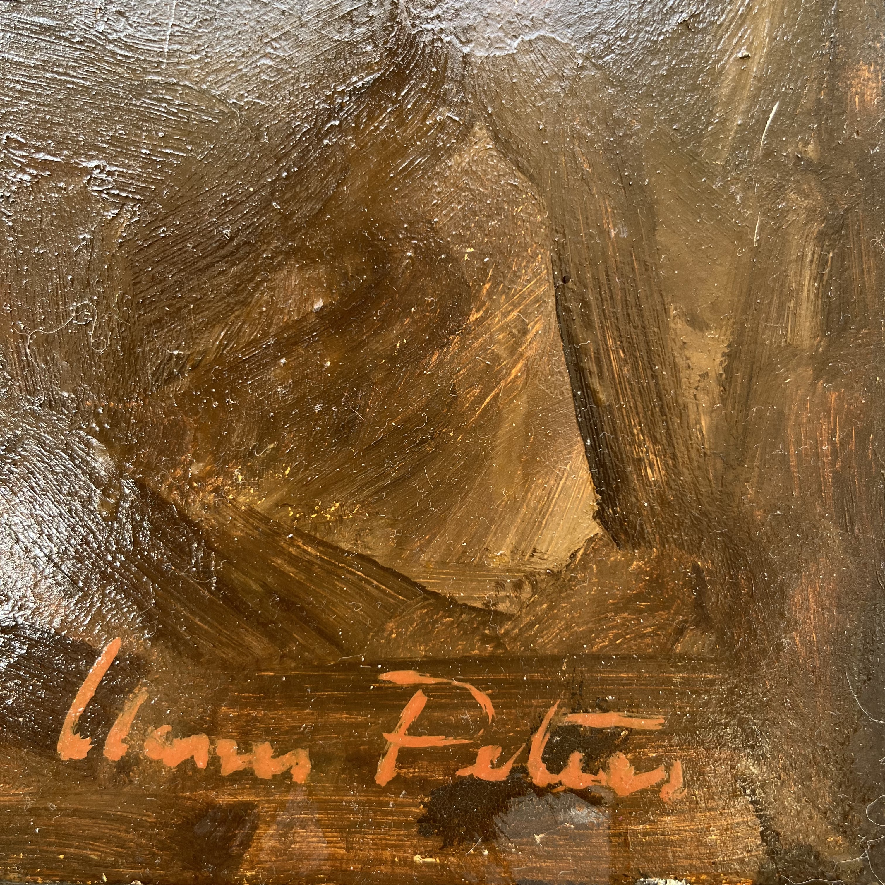 Painting Hans Peters