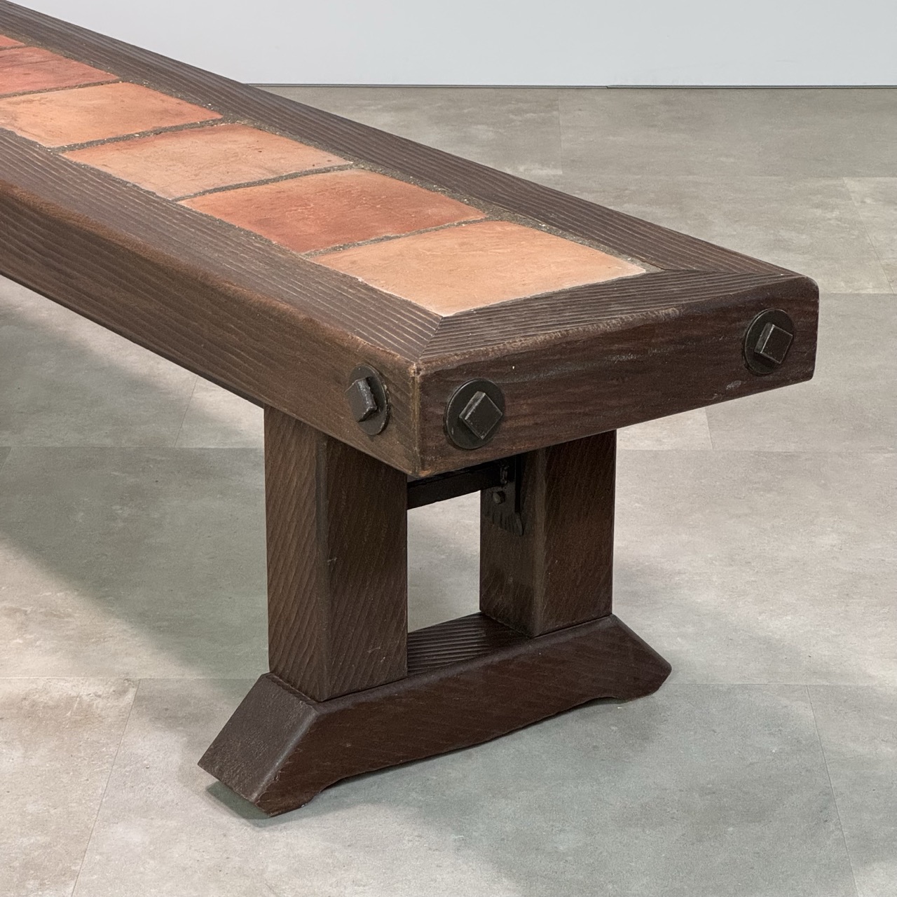 Vintage Bench Brutalist
