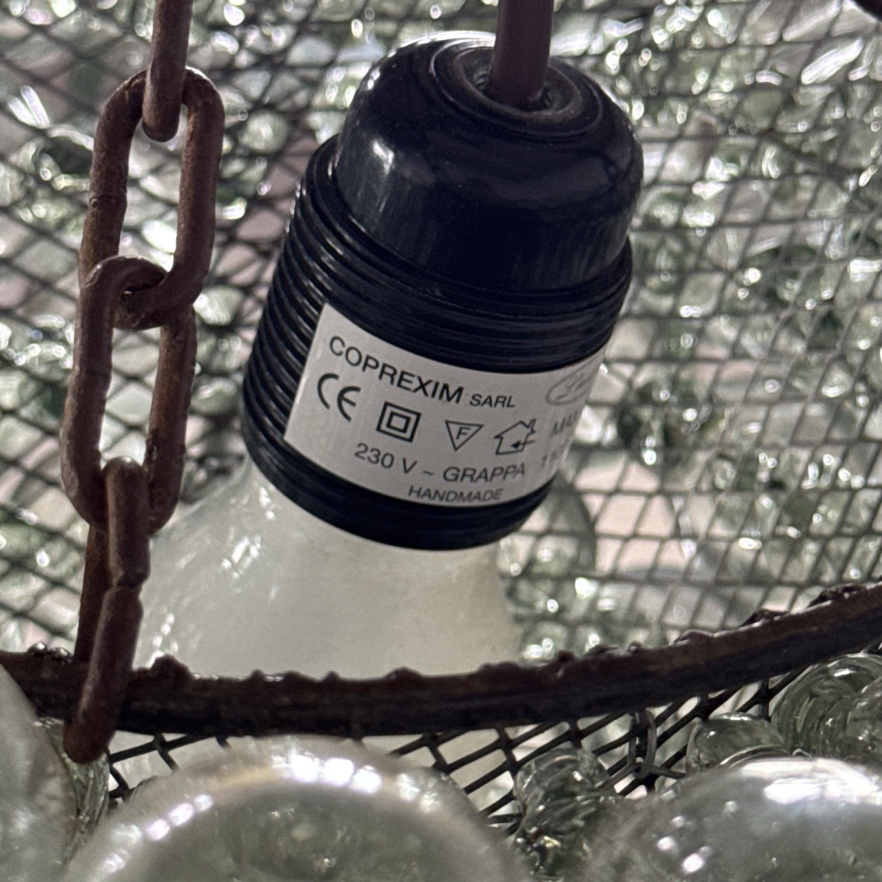 Vintage Lamp "Grappa"