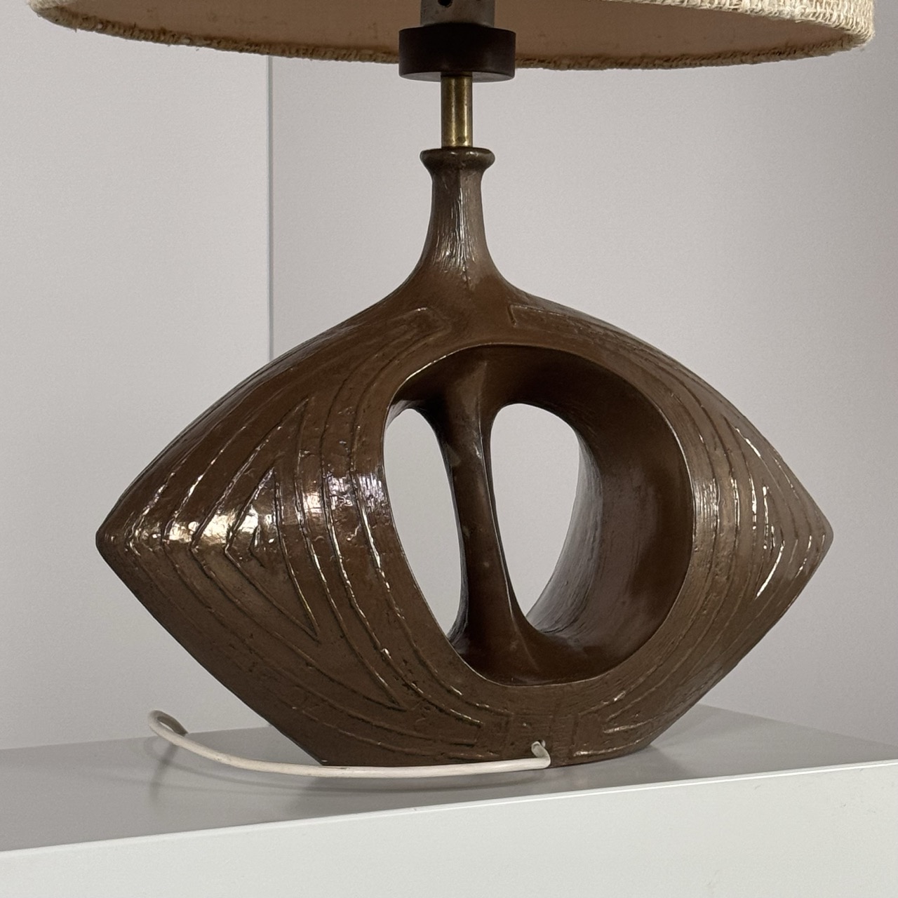 Vintage Table Lamp Biomorphic