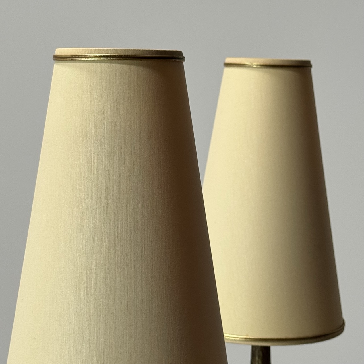 Table Lamps Hammered Brass