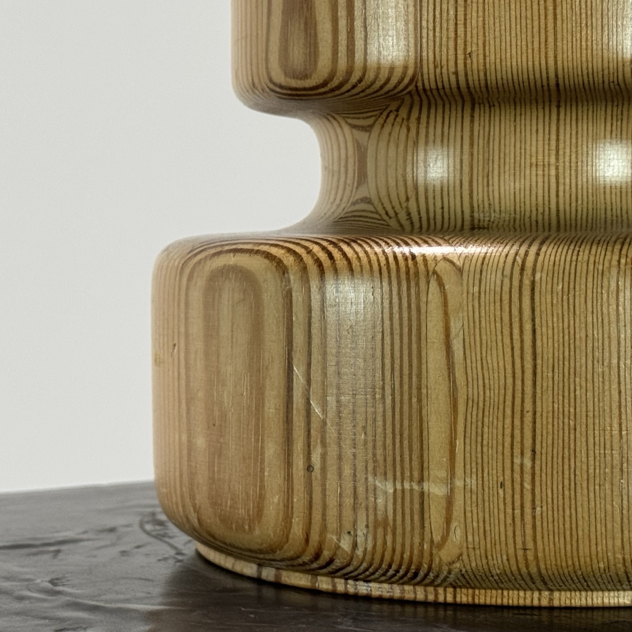 Vintage Table Lamp Pine