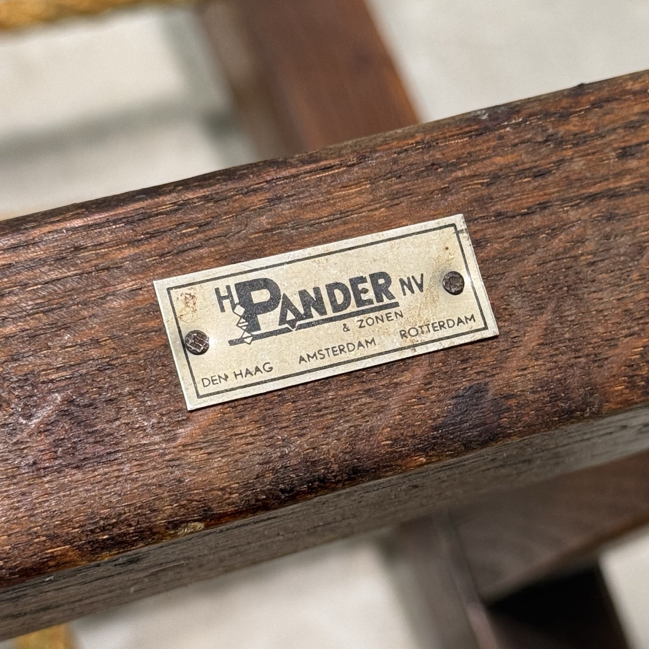 Vintage Stool "Pander & Zonen"