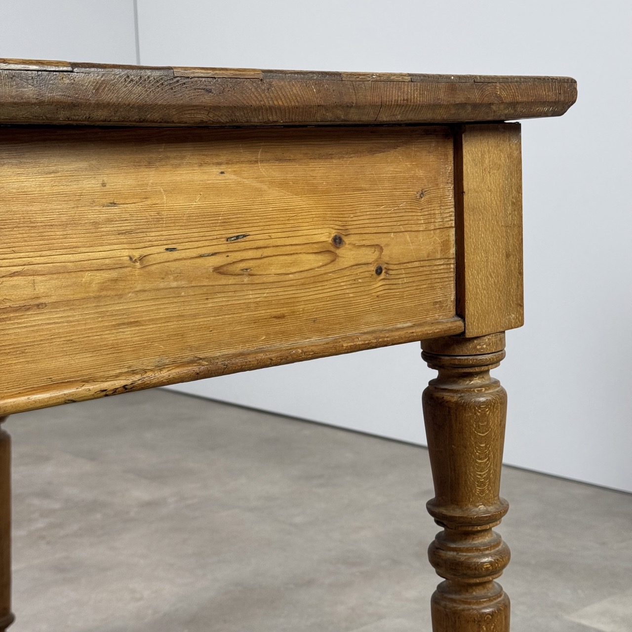 Antique Parquetry Table Desk