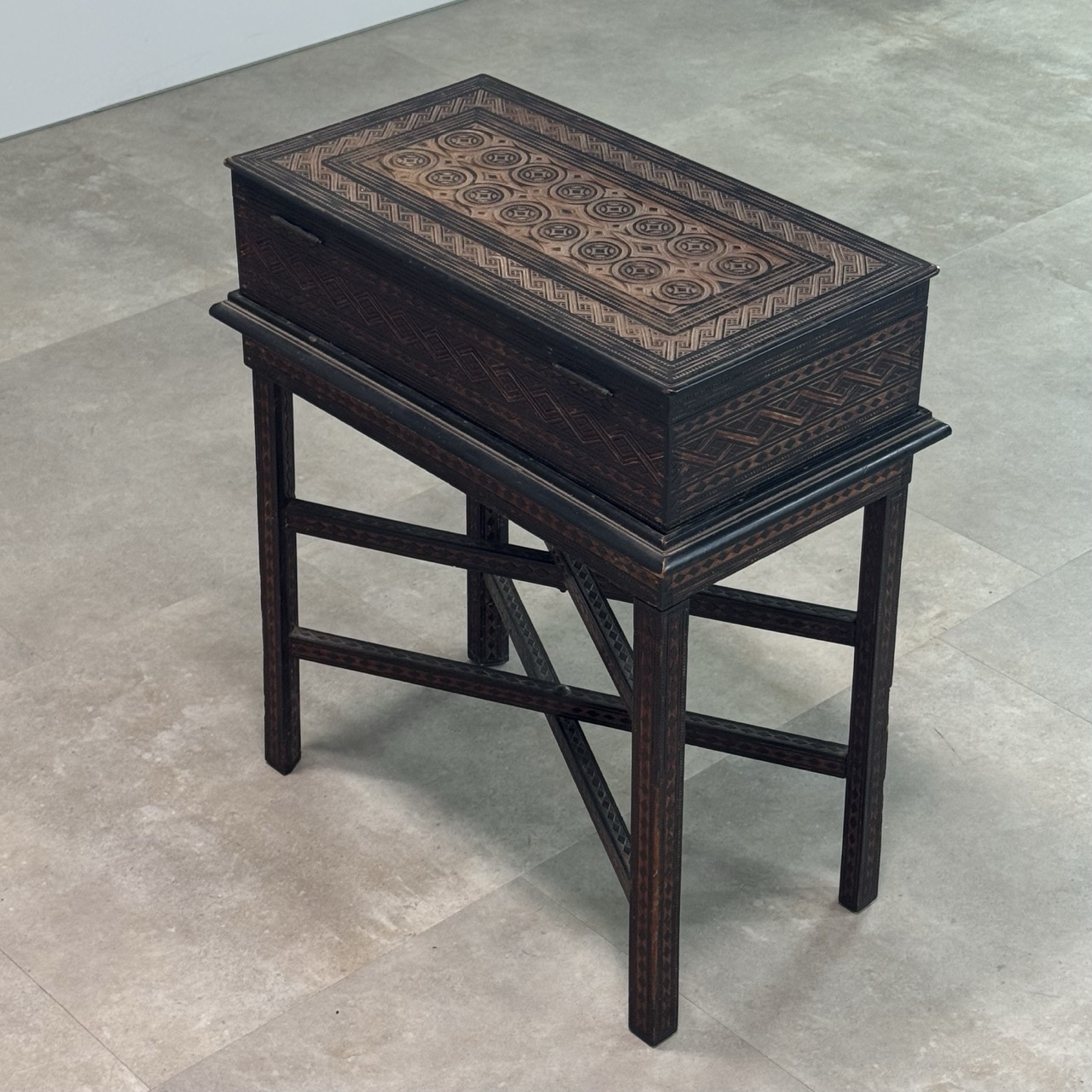 Vintage Side Table Travel 