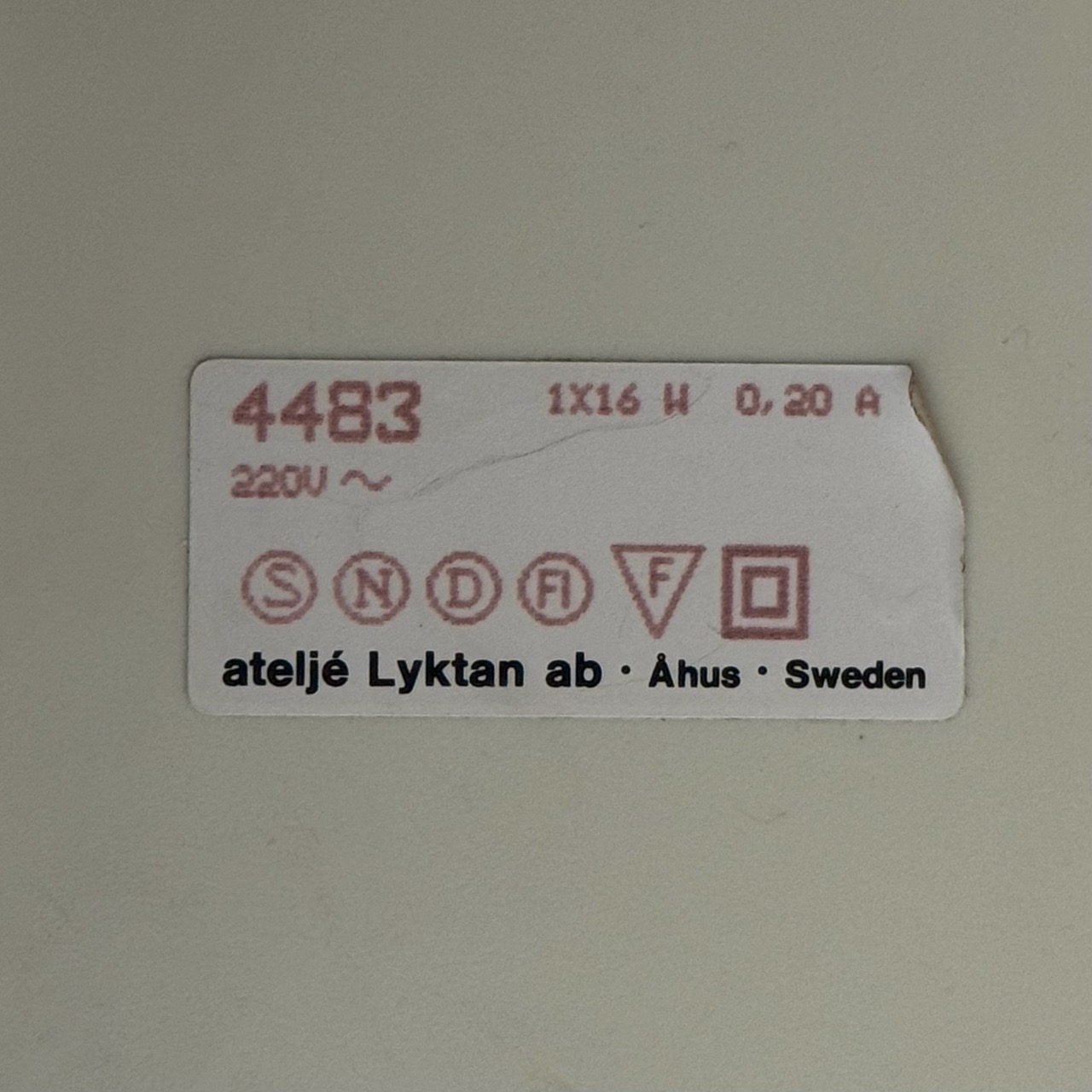 Vintage Table Lamp "Triggy"