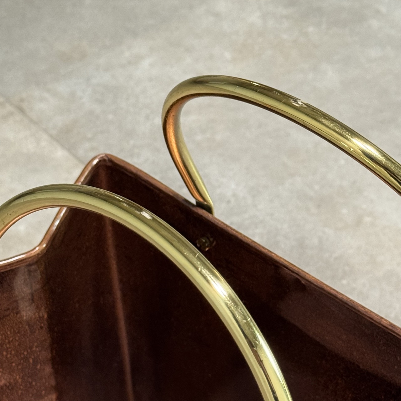 Vintage Magazine Holder 