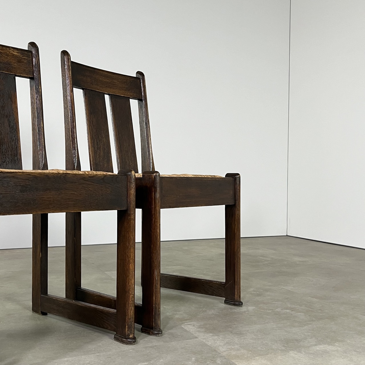 Antique Amsterdamse School Dining Chairs 