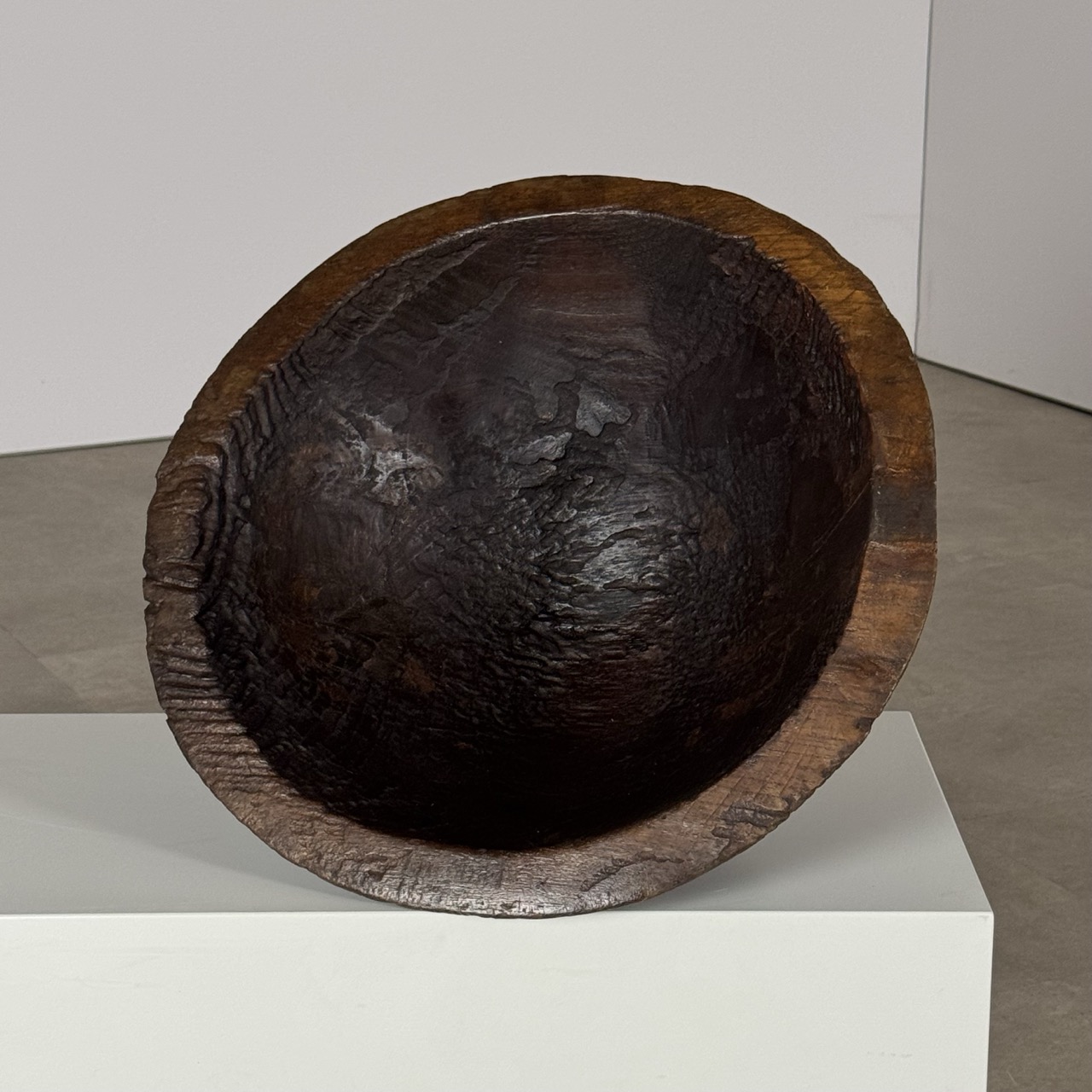 Antique Wooden Bowl 