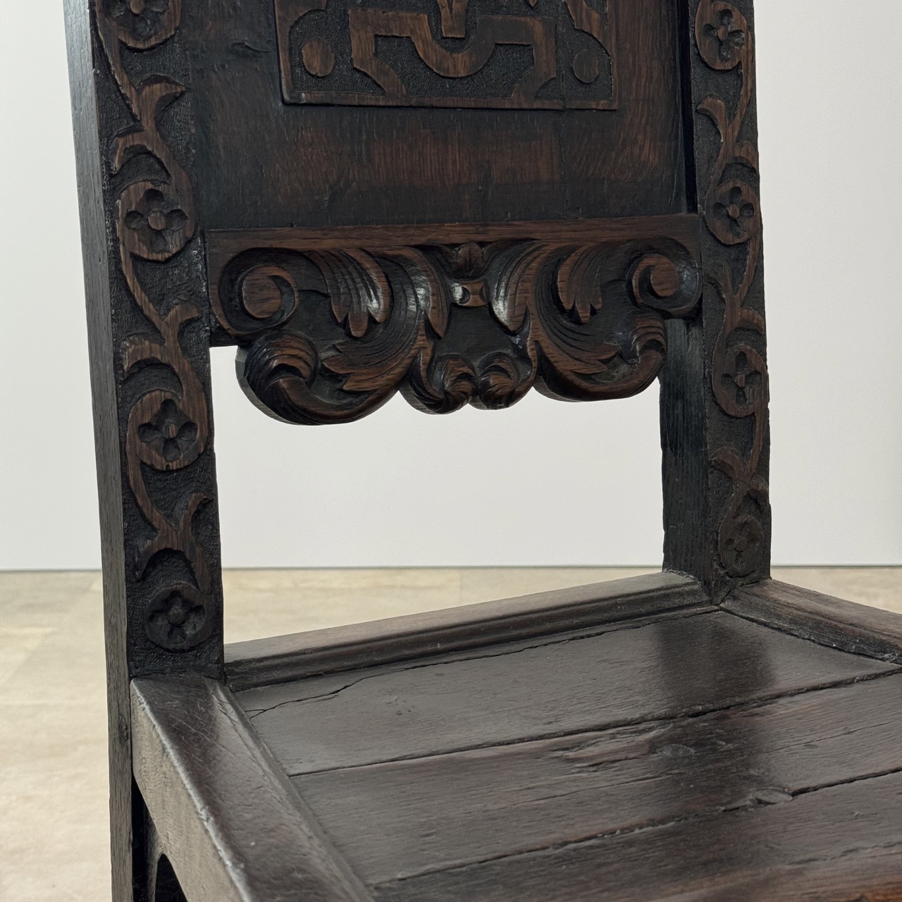 Antique Hallway Chair 