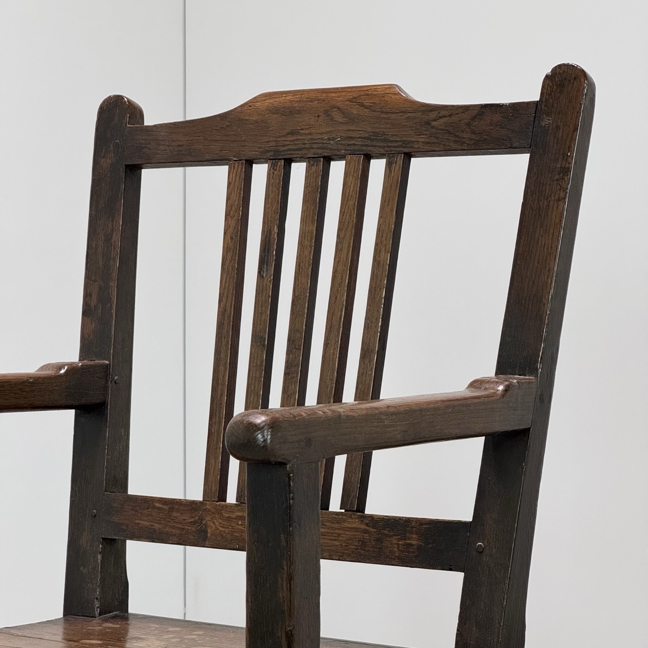 Antique Oak Armchair 
