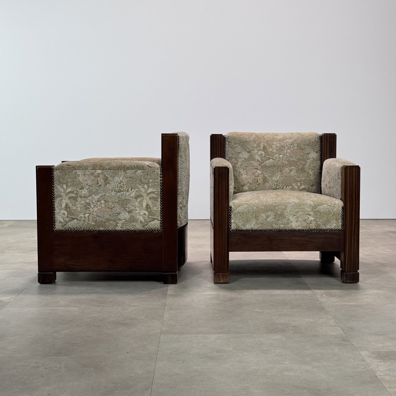 Art Deco Club Chairs Art Deco Club Chairs