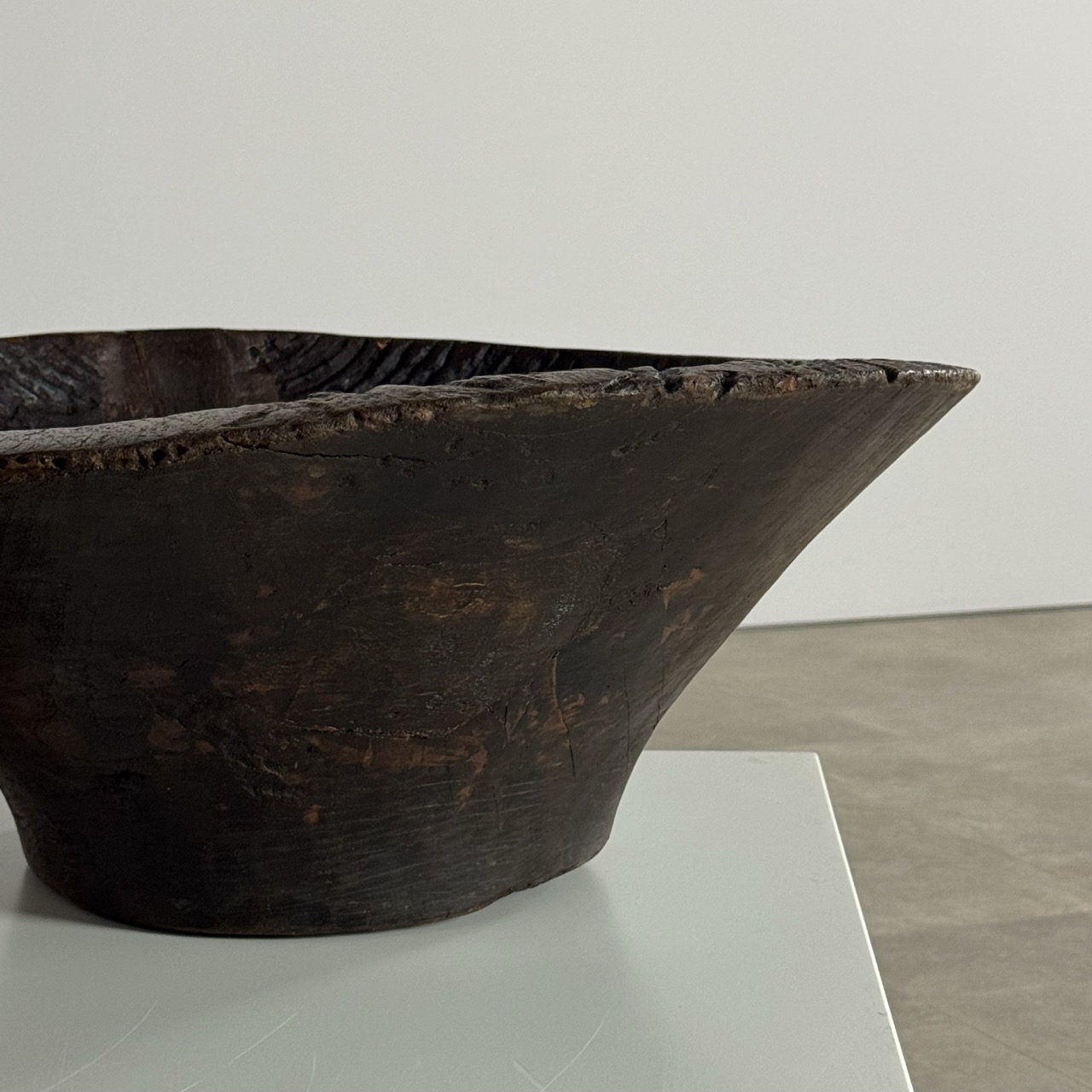 Antique Wooden Bowl 