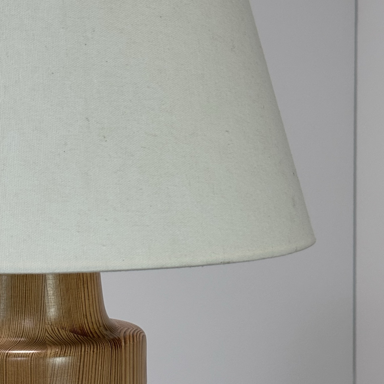Vintage Table Lamp Pine