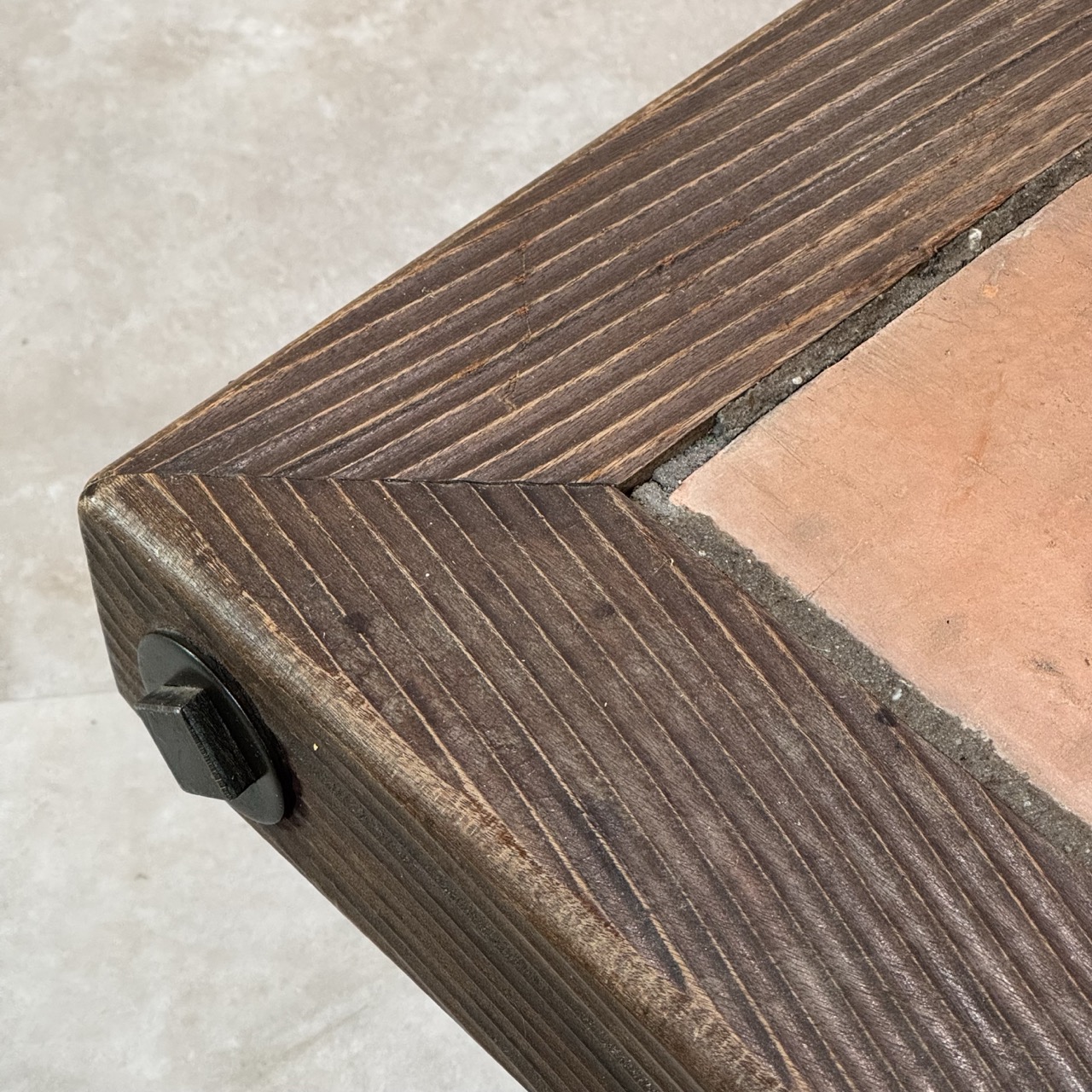 Vintage Bench Brutalist