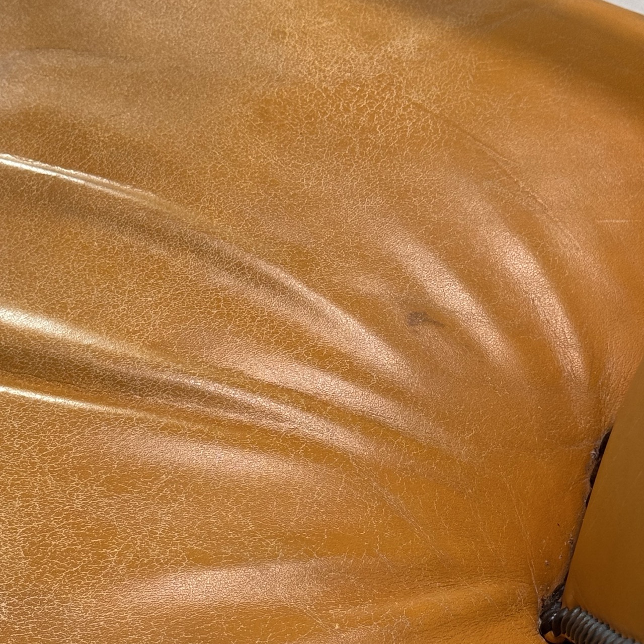 Antique Armchair Oak & Leather