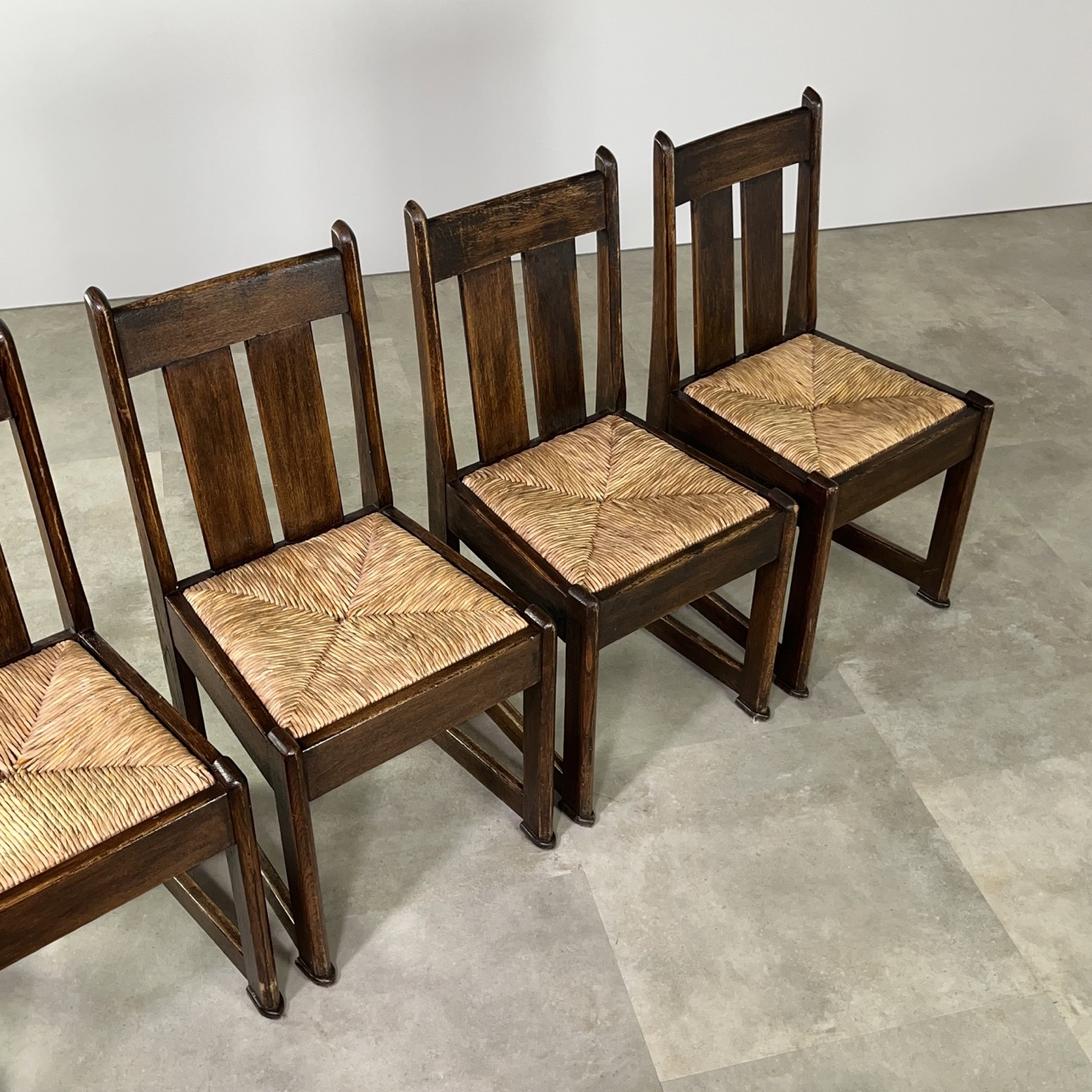 Antique Amsterdamse School Dining Chairs 