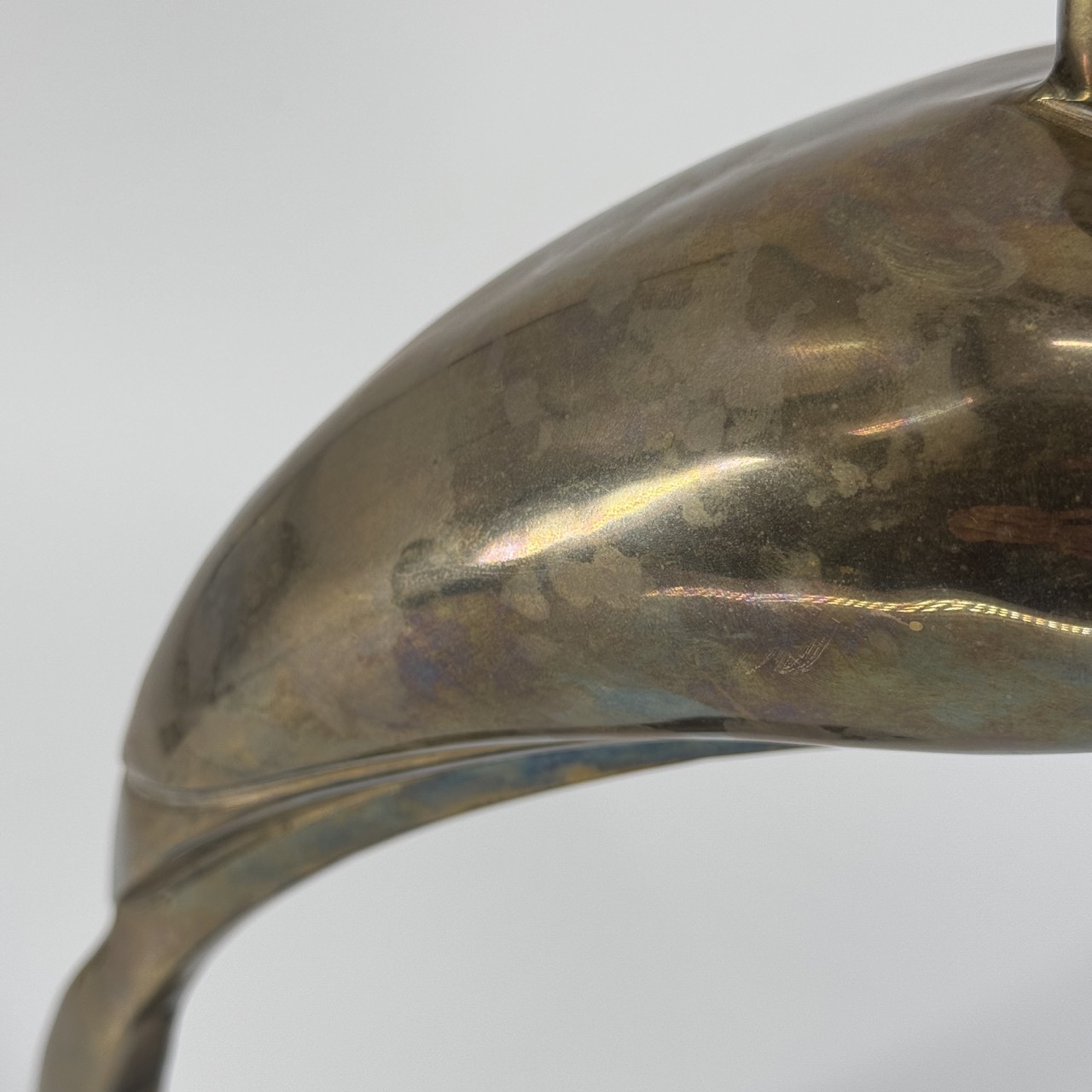 Vintage Peacock Brass