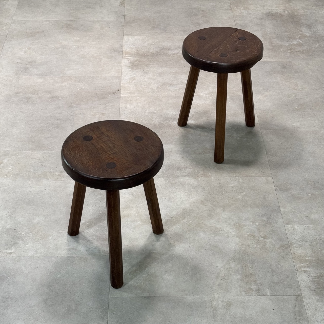 Vintage Tripod Stools