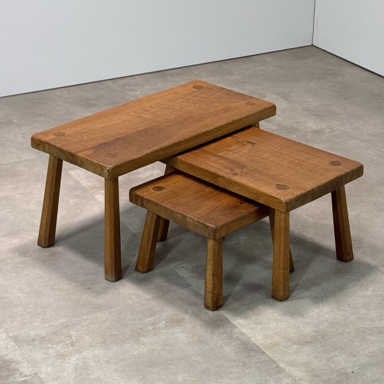 Vintage Nesting Tables Large