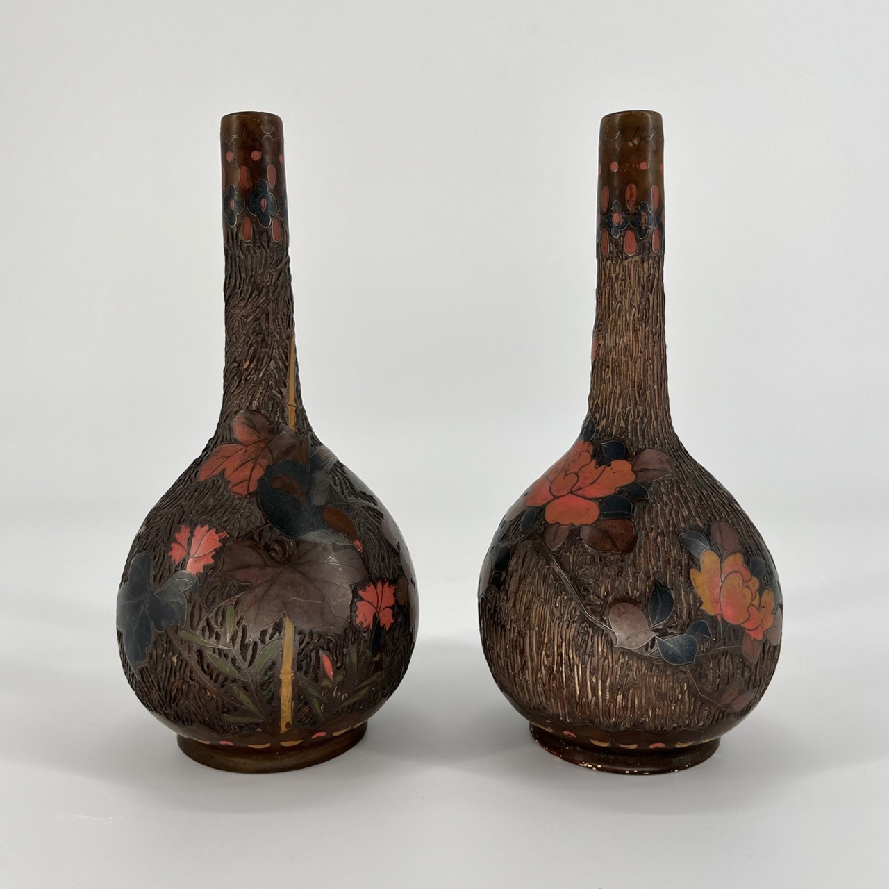 Antique Cloisonné Vases