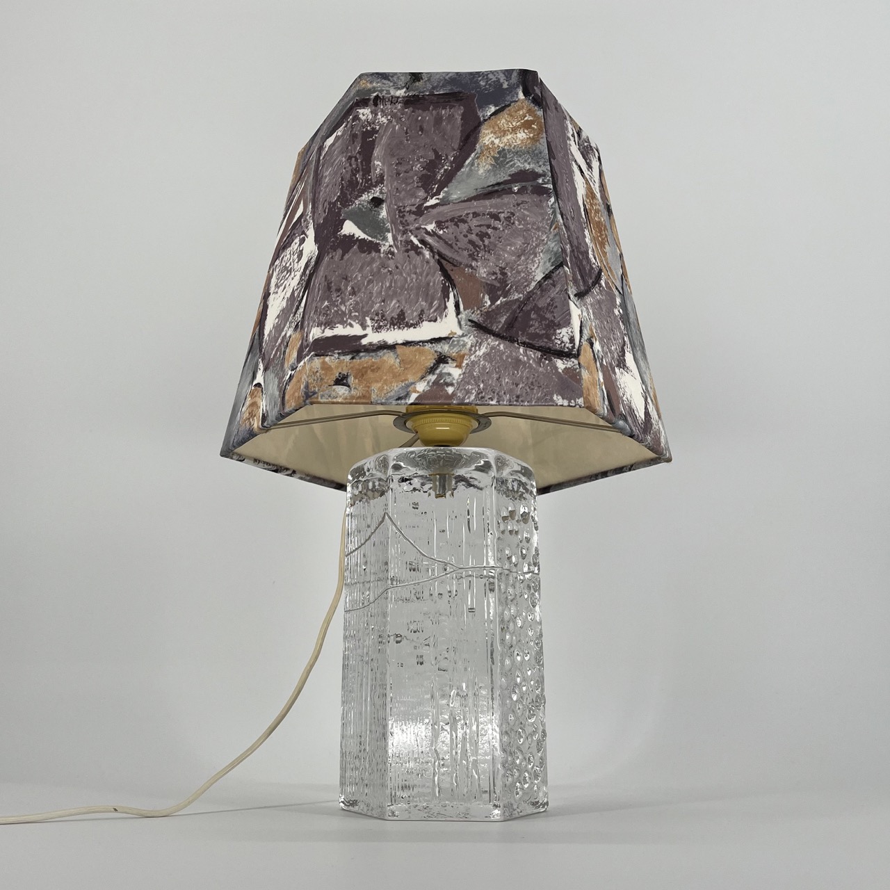 Glass Table Lamp