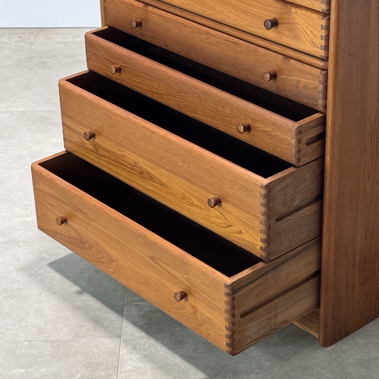 Vintage Tallboy Teak