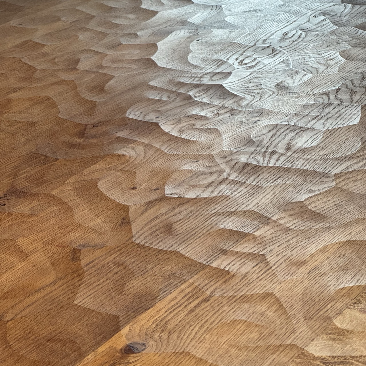 Contemporary Coffee Table "Low Tide"