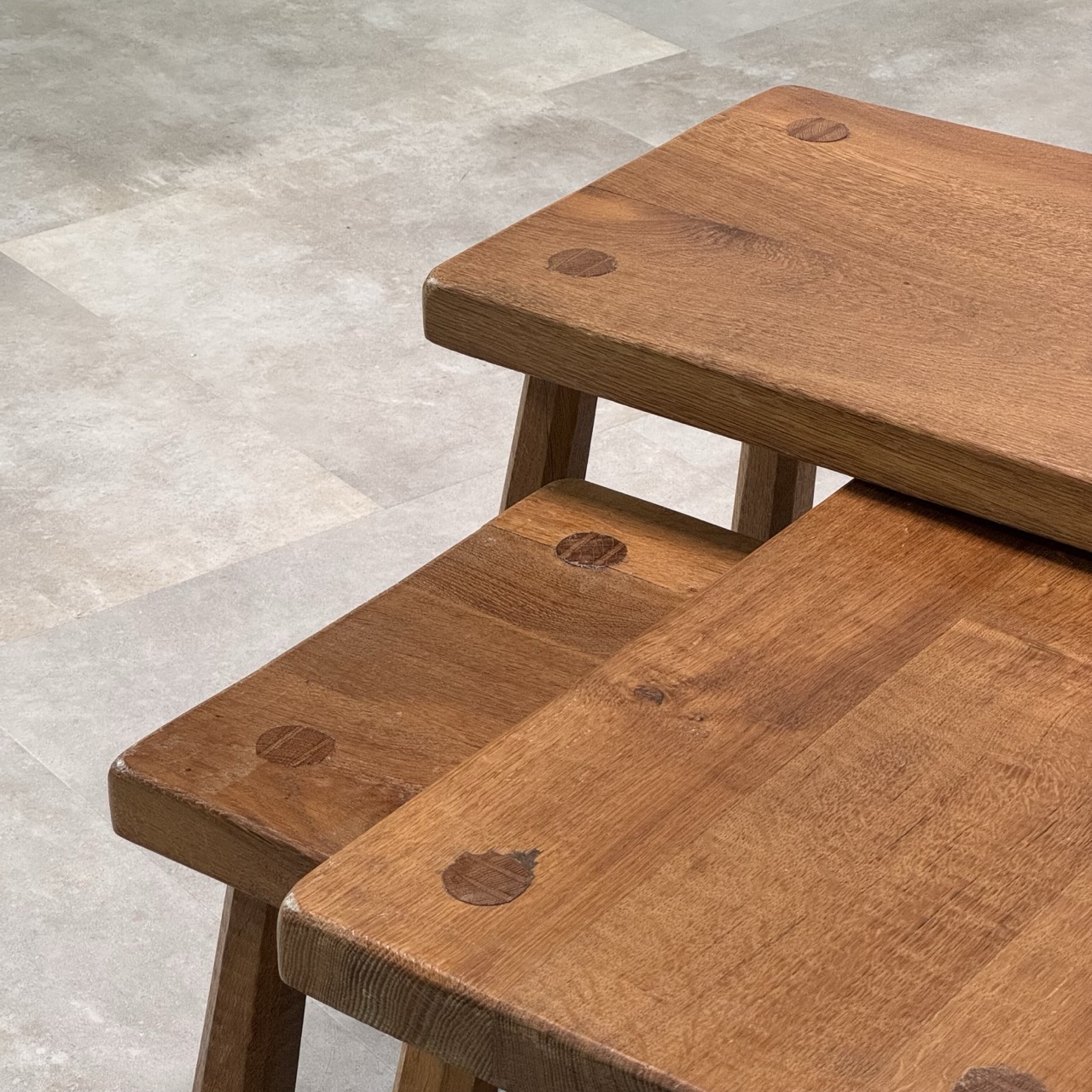 Vintage Nesting Tables Large