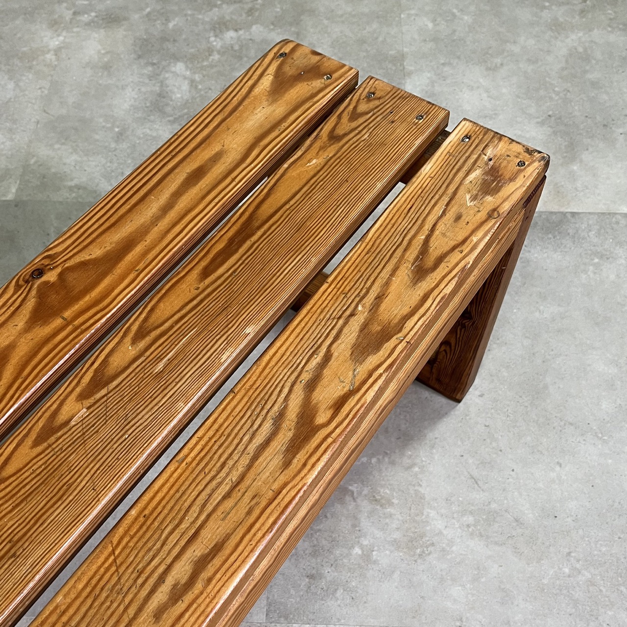 Vintage Slat Bench