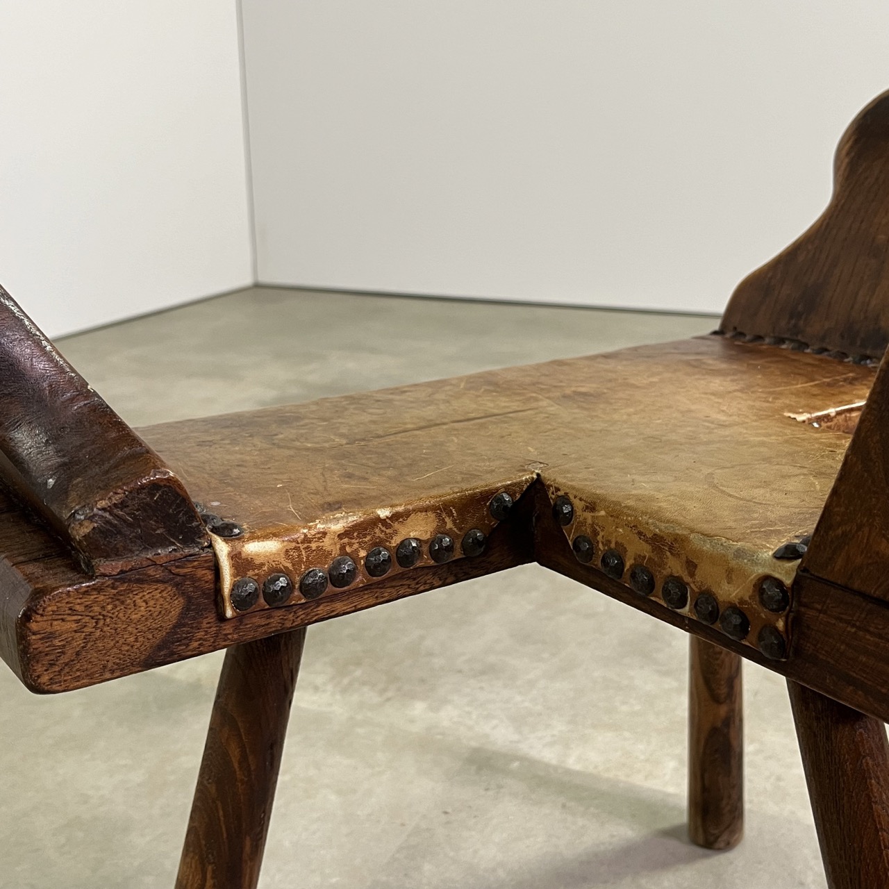 Antique Spanish Tripod Chair