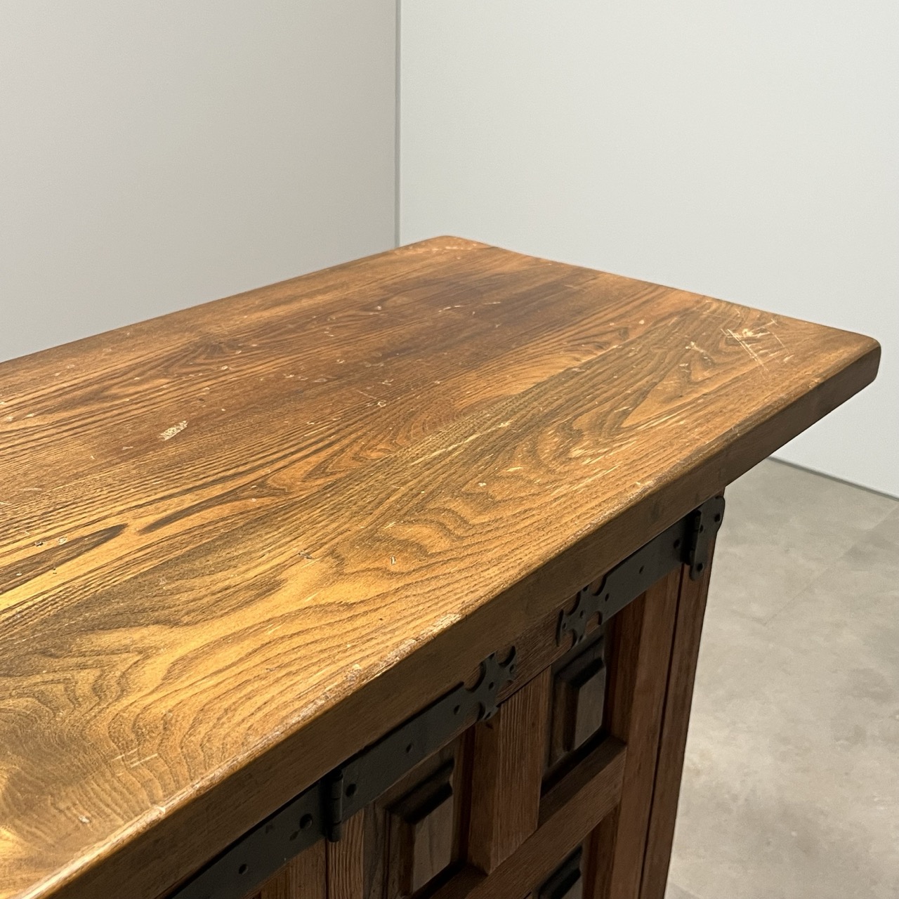 Vintage Brutalist Sideboard 